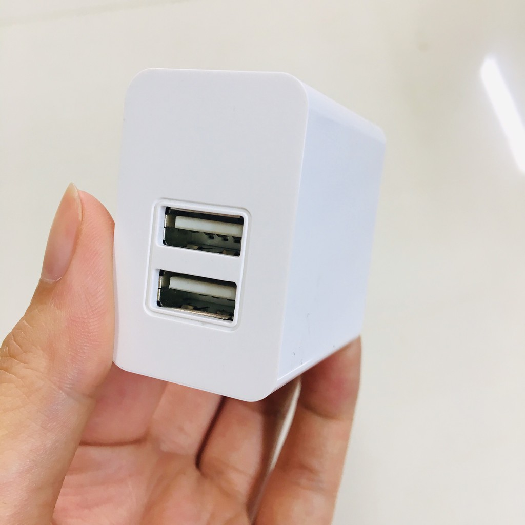 [BAGI] CỦ SẠC NHANH 2USB BAGI VỚI CHIP BGPOWER TIÊU CHUẨN CHÂU ÂU CE-M23