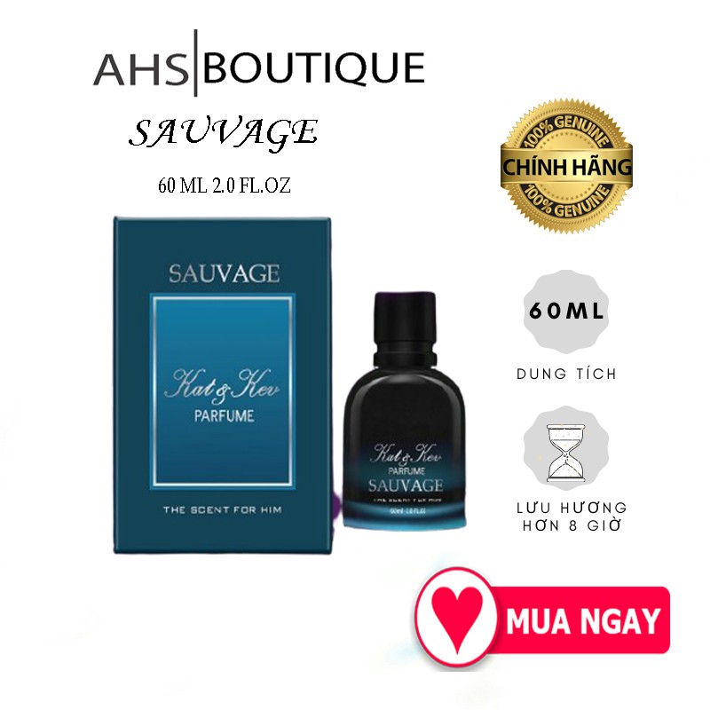 Nước Hoa Nam Sauvage Kat&Kev 60ml