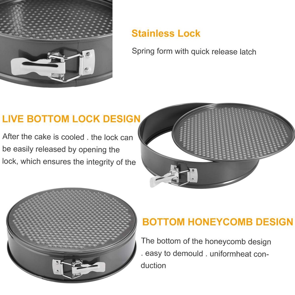 Khuôn Nướng Bánh Hình Tròn 4-10inch Không Dính Chất Lượng Cao