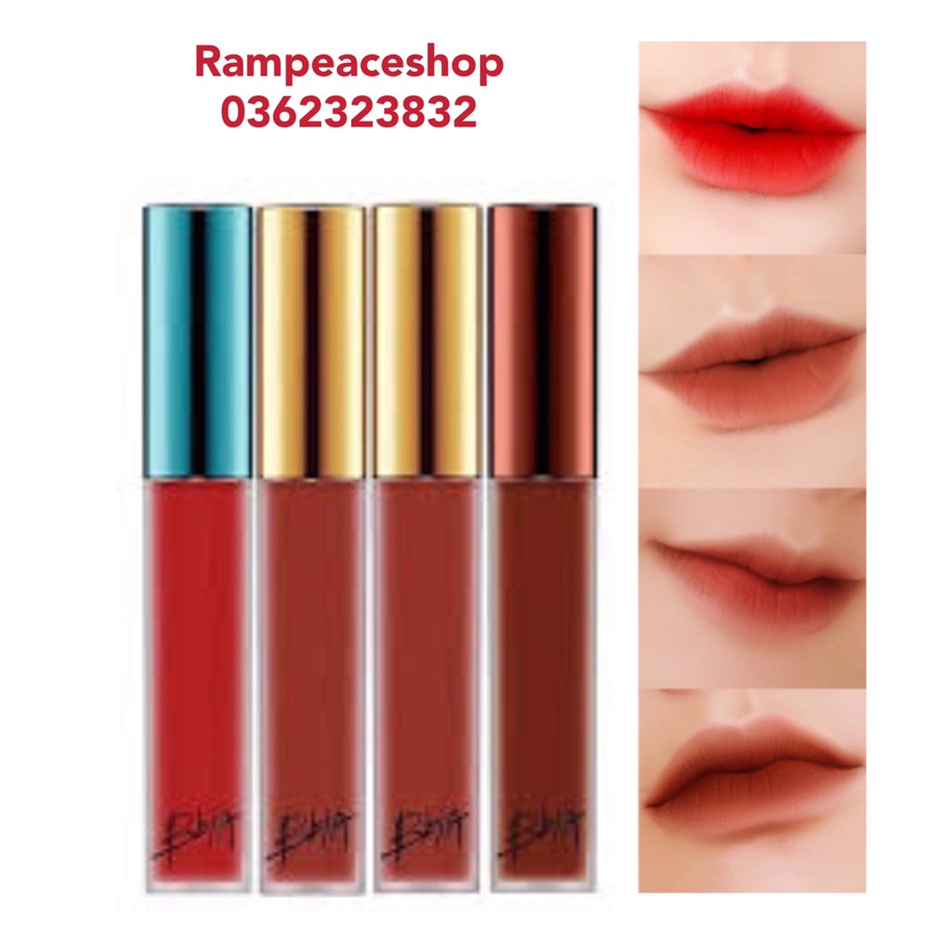 Son Kem Lì BBia Last Velvet Lip Tint Version 3+4