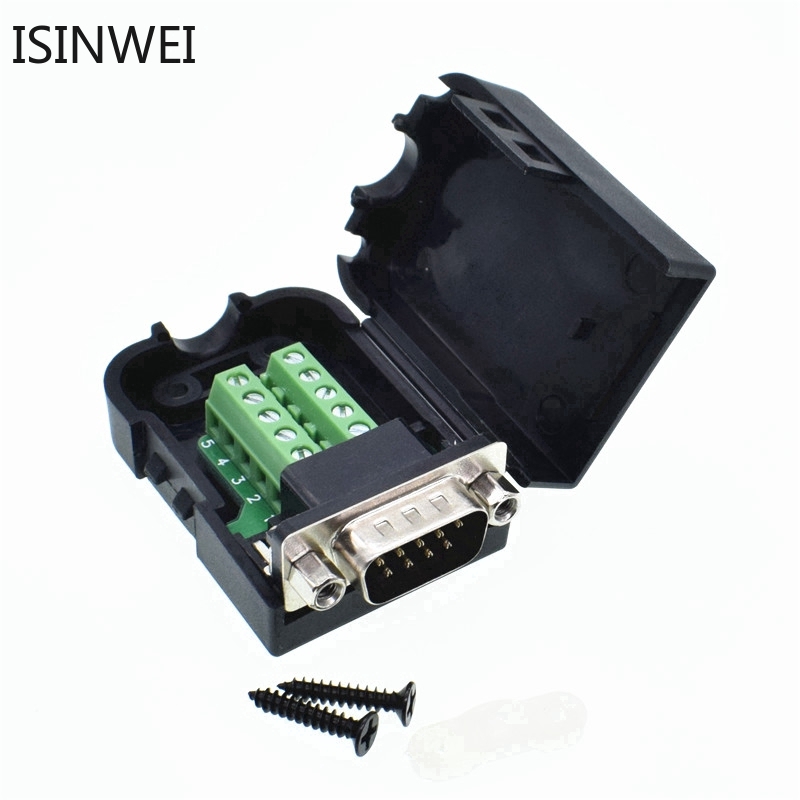 Thiết bị đầu hỗ trợ kết nối đai ốc DB9 tiện dụng
