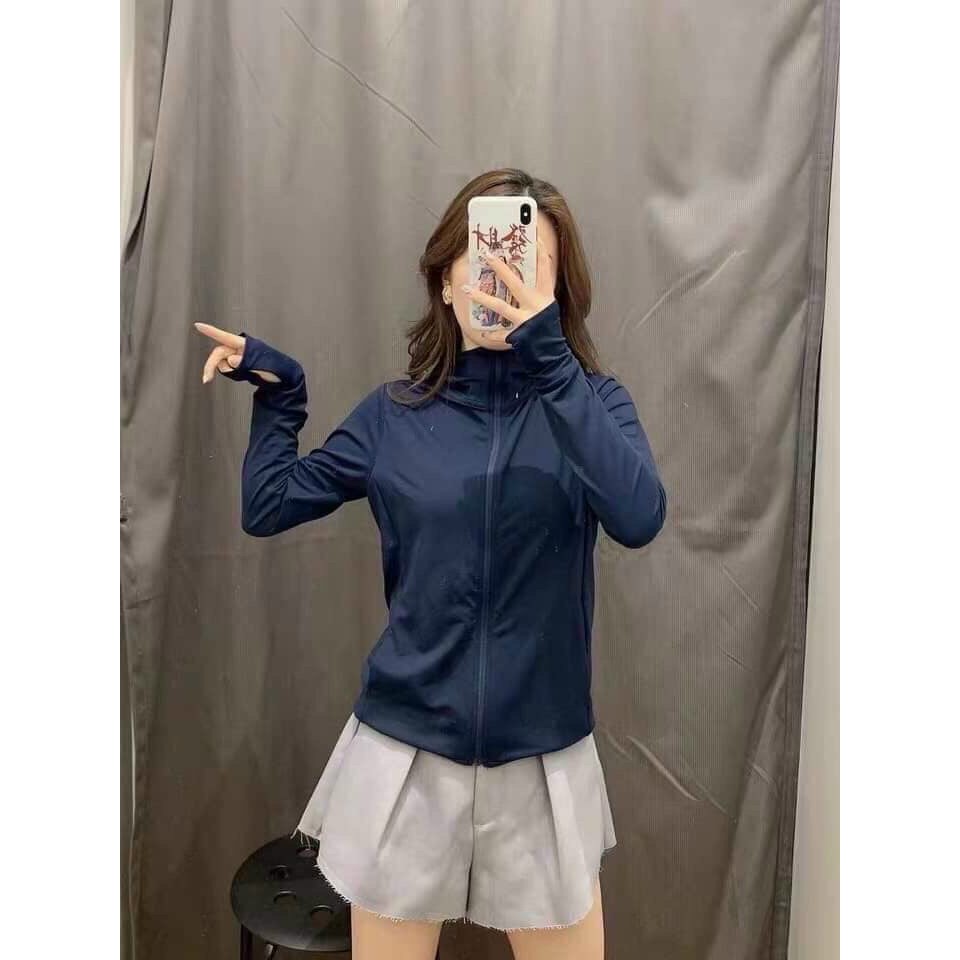 Áo chống nắng G.U Full túi Zip chất thông hơi | BigBuy360 - bigbuy360.vn