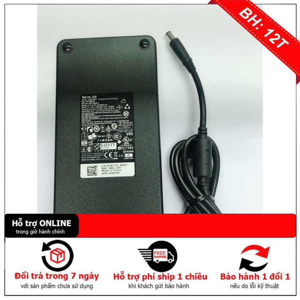 Sạc laptop Dell Alienware M17 17R2 17R3 M17x R4 M18 M18X R2 X51 R2 15 R2 GA240PE1-00 PA-9E ADP-240AB D 450-18931 ZIN