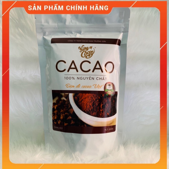Cacao Nam Trường Sơn Chính Hãng Loại Nguyên Chất 500G