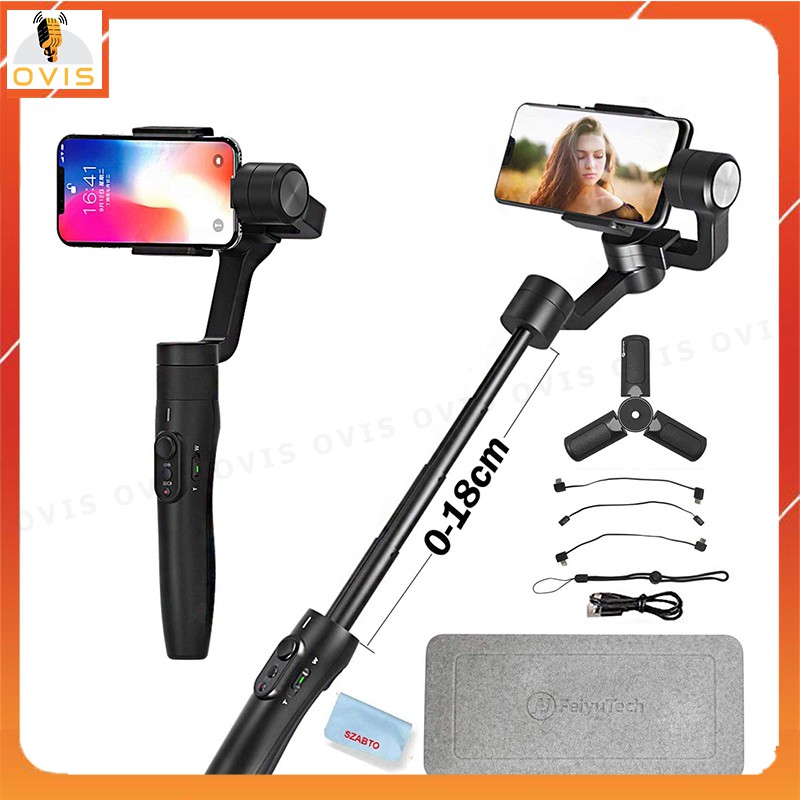 [BH 1 ĐỔI 1] Tay Cầm Chống Rung (Gimbal) Kiêm Gậy Selfie Du Lịch Feiyu Tech Vimble 2S | BigBuy360 - bigbuy360.vn