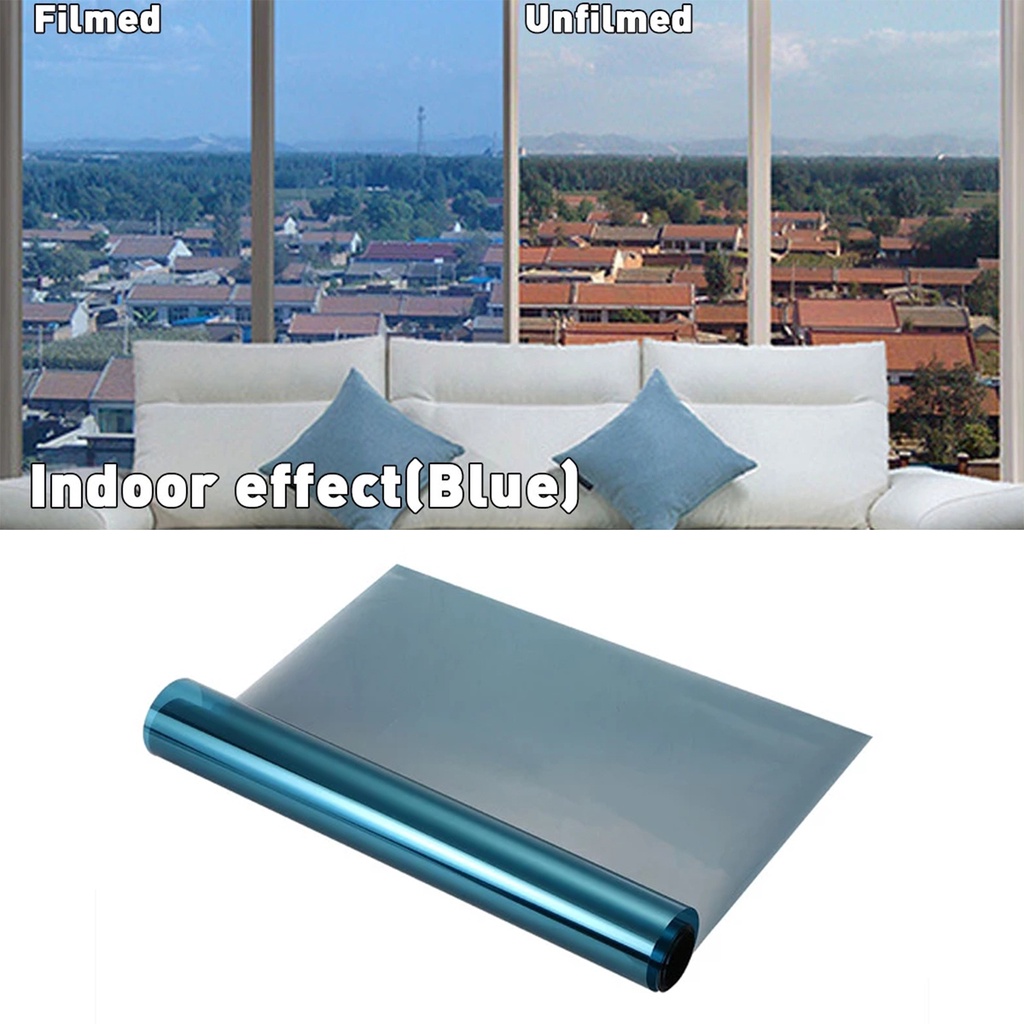 Miếng dán cửa sổ màu đen chống nắng 100% có thể tháo bỏ