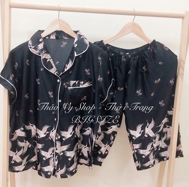 Đồ bộ pijama lụa satin BIGSIZE | BigBuy360 - bigbuy360.vn