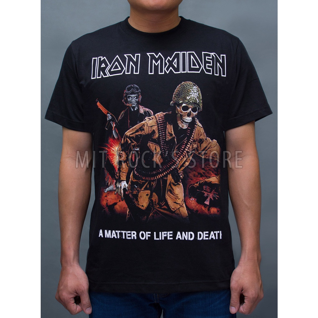 Áo Iron Maiden - Rock band tee - Áo Rock - Size S, M, L, XL, XXL - Áo Thái Lan