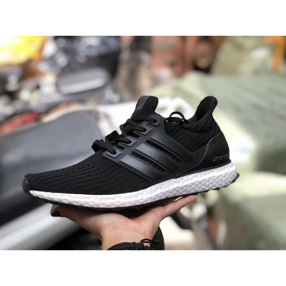 [FULL BOX + VIDEO CẬN CẢNH] Giày Sneaker Ultra Boost 4.0 Đen Đế Trắng Nam và Nữ