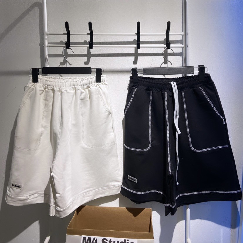 [Mã SKAMA06 giảm 8% TỐI ĐA 50K đơn250K] Quần short chỉ ngược 4 màu - M4.Studio | BigBuy360 - bigbuy360.vn