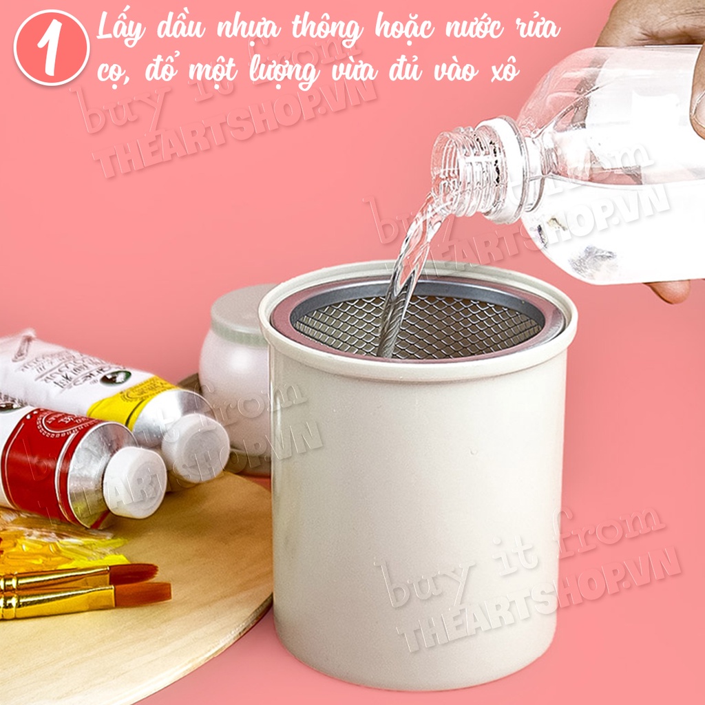 Xô rửa cọ Marie's G51016 THEARTSHOP