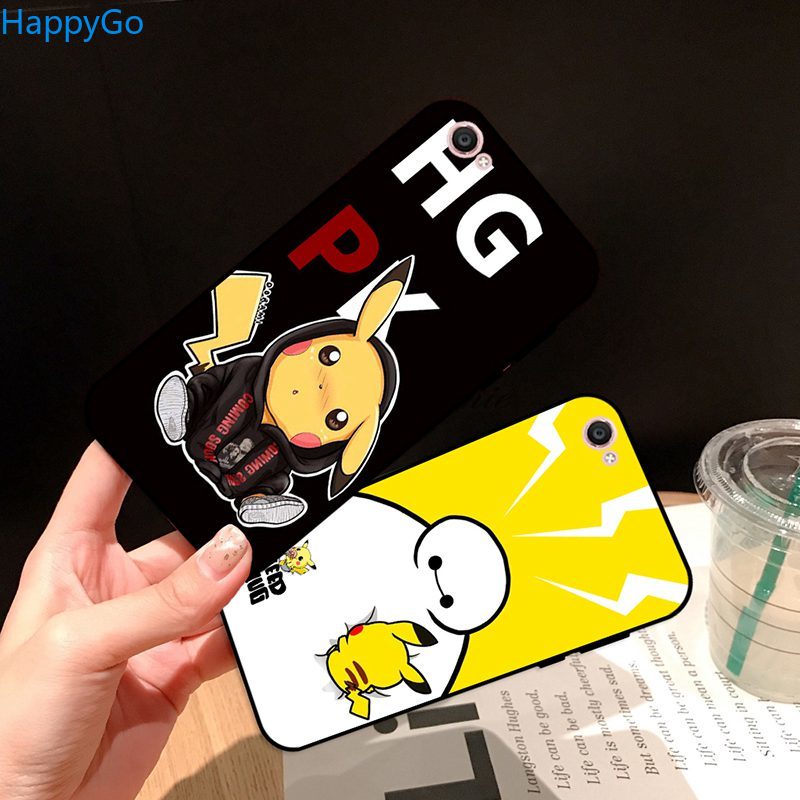 Ốp Lưng Silicon Thiết Kế Hình Pikachu-1 Dễ Thương Đáng Yêu Dành Cho Wiko Harry Sunny 2 Pulp Fab 4g View Xl