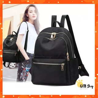 Balo Thời Trang Nữ 💖VIDEO THẬT💖 Balo Nữ Kết Hợp Túi Đeo Chéo Chất Vải Dù Chống Nước (BLN-123)