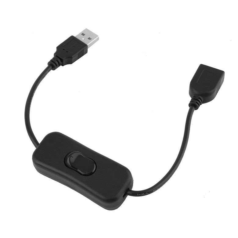 Dây cáp USB mở rộng đầu Male sang Female có công tắc BẬT/TẮT