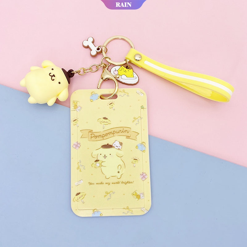 Móc Khóa Gắn Búp Lông Và Cục Bông Dễ Thương