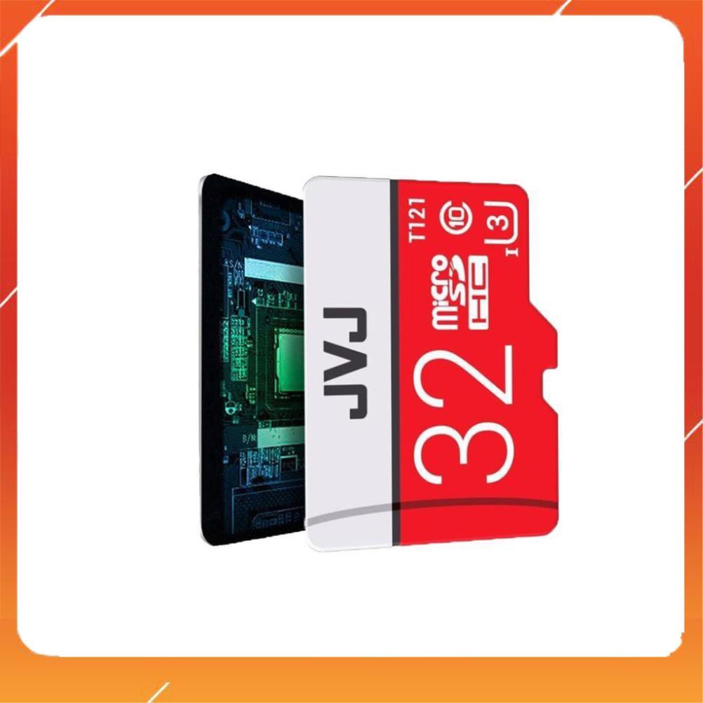 Thẻ nhớ 32Gb JVJ Pro U3 Class 10 ✨CHÍNH HÃNG –Thẻ nhớ chuyên dụng cho CAMERA tốc độ cao, camera hành trình, điện thoaị