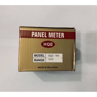 Đồng hồ đo Ampe 50A 96x96