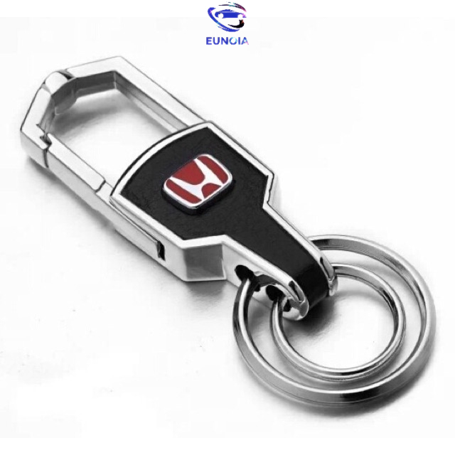 Móc khóa da cao cấp logo hãng Toyota Vios Corolla Cross Altis Innova Camry
