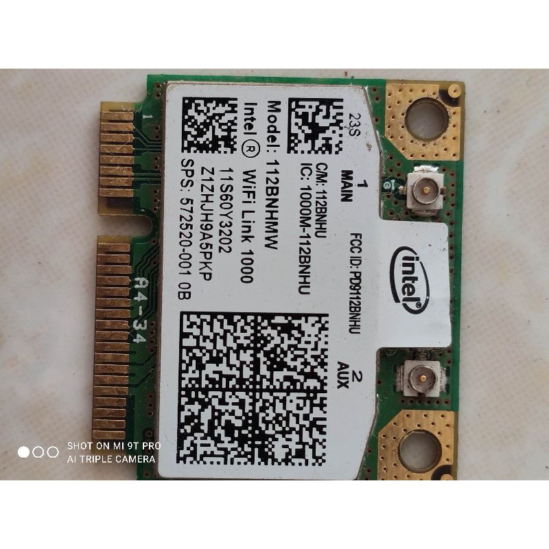 Cạc mạng wifi laptop