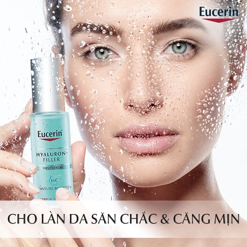 [Tem CTY] EUCERIN Hyaluron Filler Moisture Booster 30mL - Tinh Chất Cấp Ẩm Chống Lão Hóa 30mL