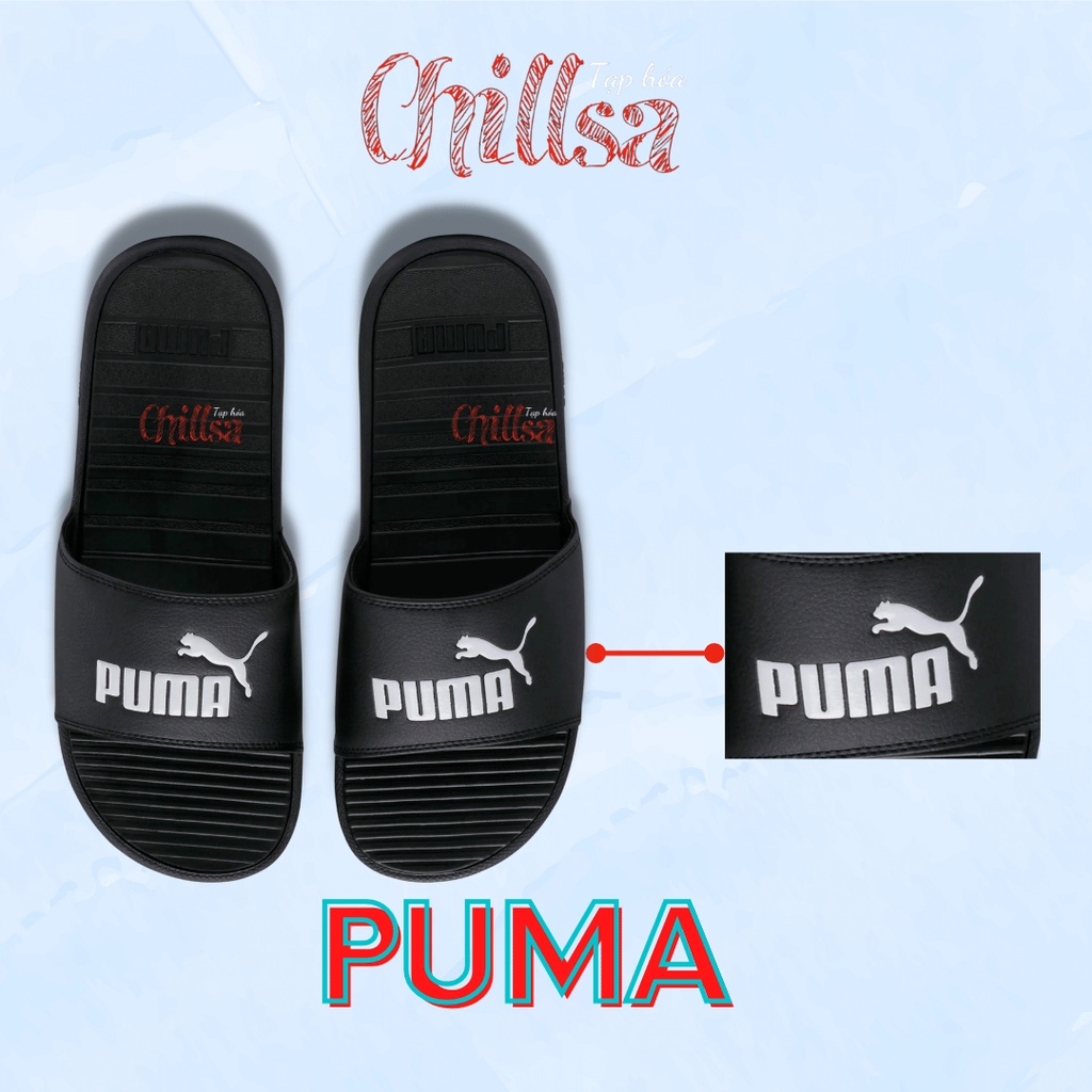 Dép Nam PUMA COOL CAT V  Black 371023-01 - 389110-01