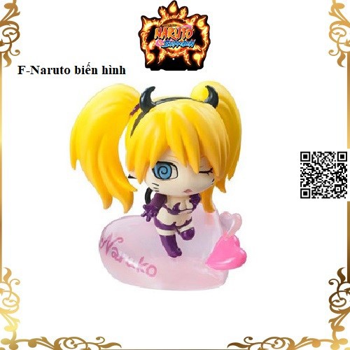 Mô hình Naruto nhiều biến hóa cưởi cửu vỹ và vua cóc Chibi 1106