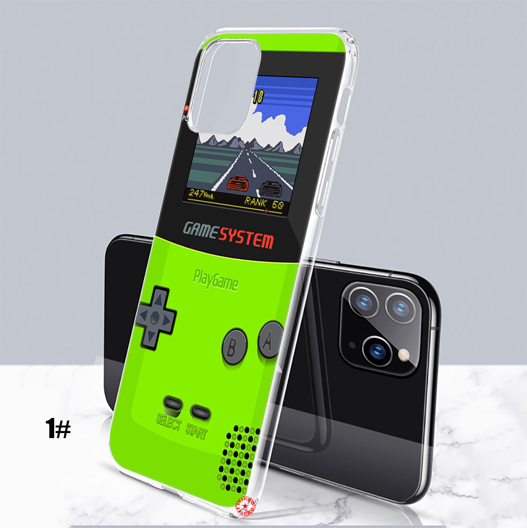 Ốp Điện Thoại Dẻo Trong Suốt Họa Tiết Gameboy Play Cho Iphone 5 5s 6 6s 7 8 Plus X Xr Xs Max Cv51