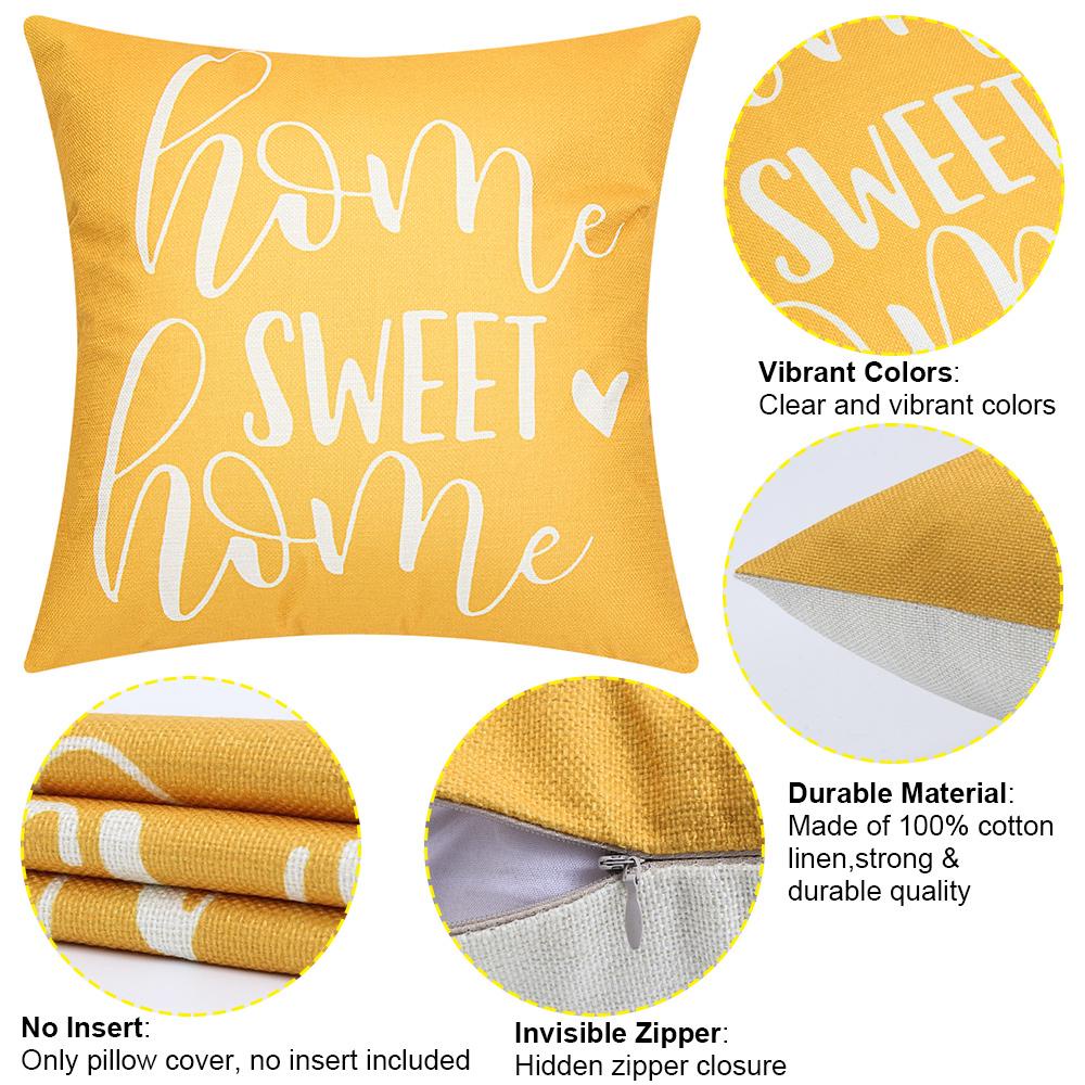 CONOPERY Vỏ Gối Họa Tiết Hình Học 18 * 18 Inch