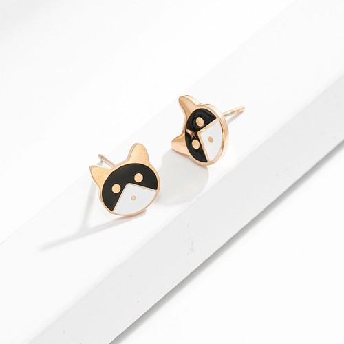 Bộ 3 Đôi Bông Tai Titan Ko Đen TT 2692