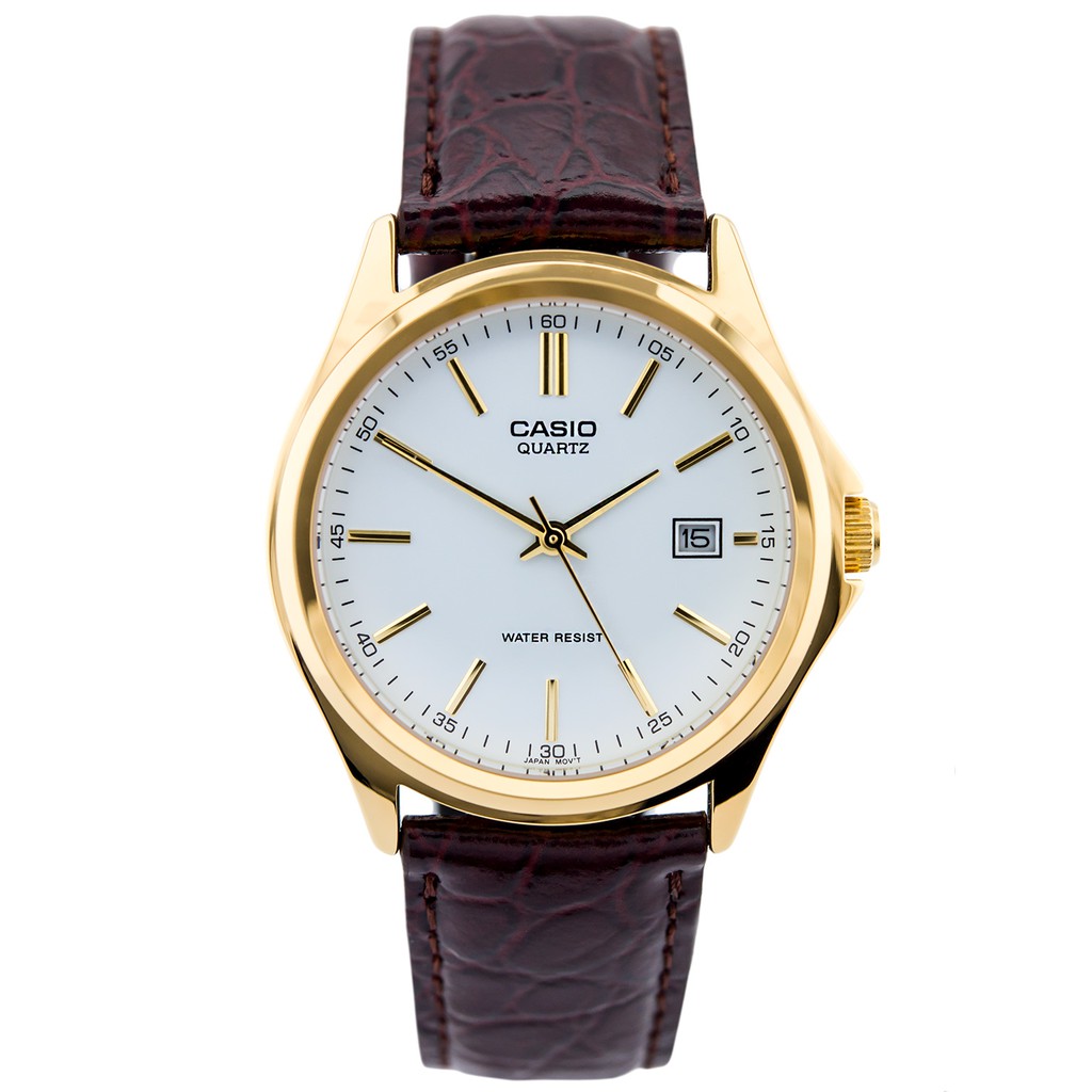 Đồng hồ nam dây da Casio chính hãng Anh Khuê MTP-1183Q-7ADF (38mm)