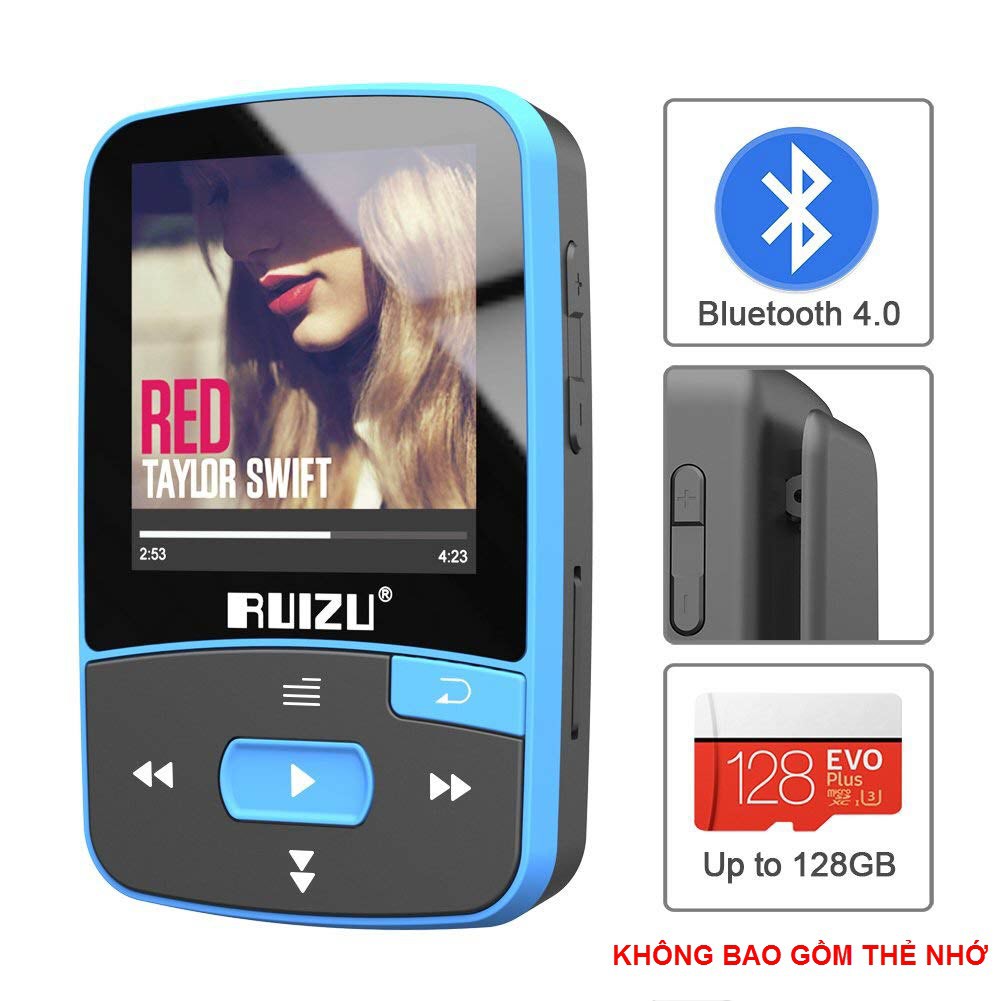 Máy nghe nhạc MP3 RUIZU X50 - 8G bản 2021