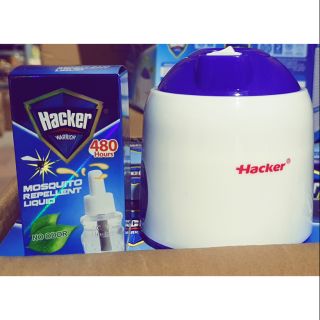 Máy đuổi muỗi xông tinh dầu Hacker
