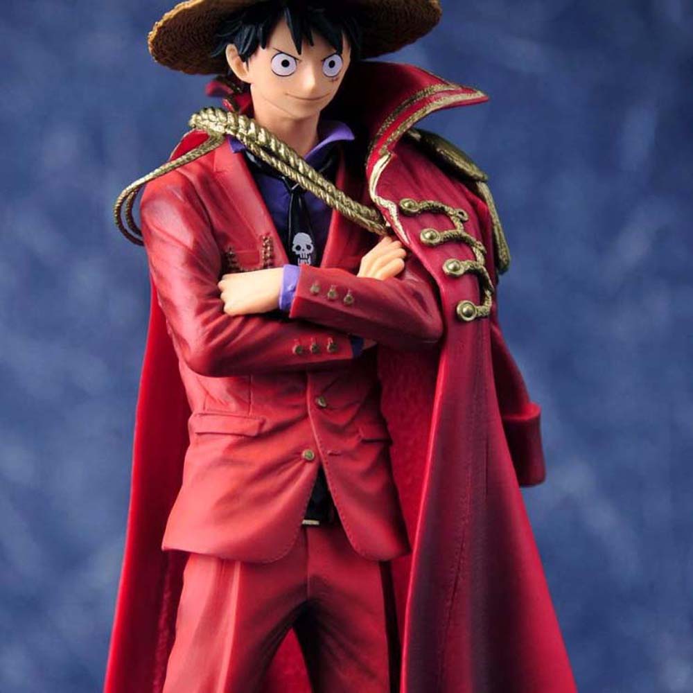 Mô Hình Nhân Vật Luffy Mặc Áo Choàng Đỏ Trong Phim 20 Năm