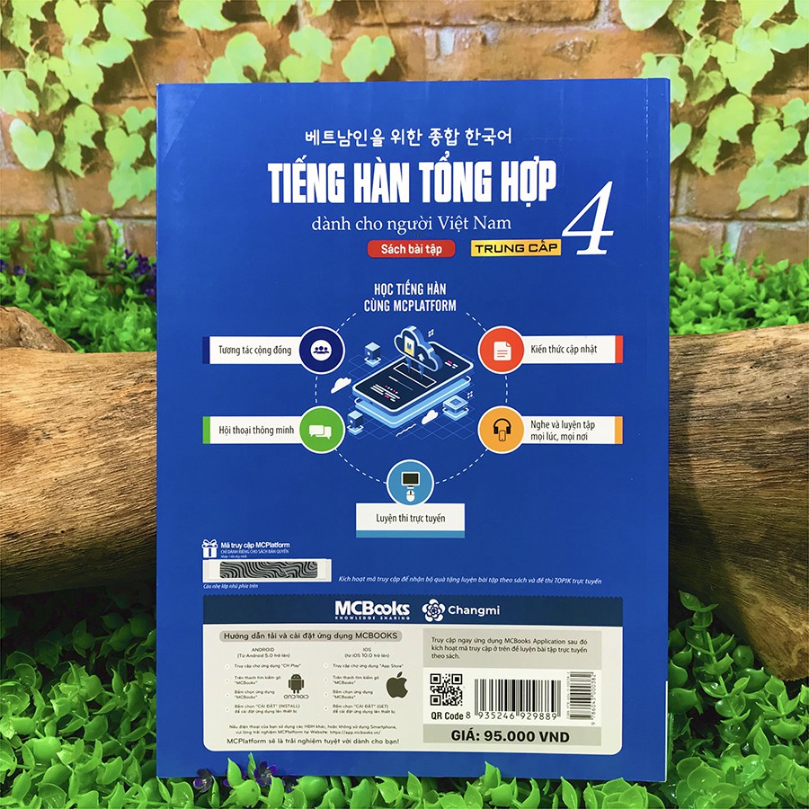 Sách - Tiếng Hàn Tổng Hợp Dành Cho Người Việt Nam - Trung Cấp 4 Phiên Bản Mới (Sách Bài Tập)