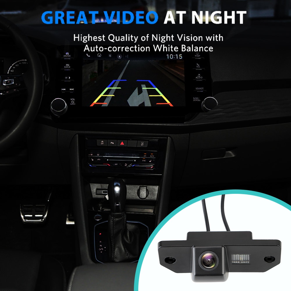 Camera sau góc rộng 170 độ chống thấm nước cho xe hơi Ford Focus 2 Sedan 2005-2011 C-Max
 | BigBuy360 - bigbuy360.vn