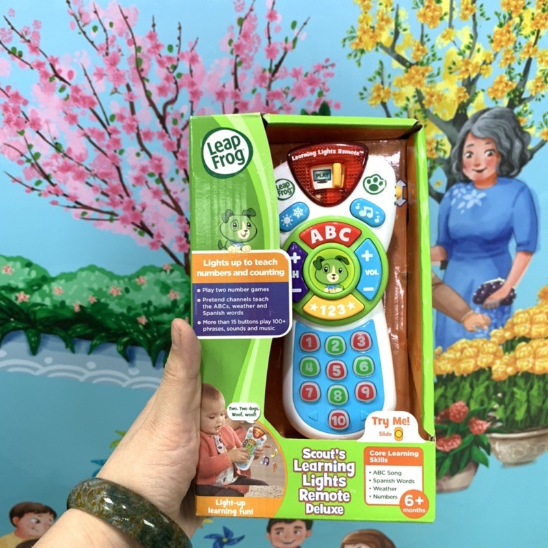 Đồ chơi Điều khiển thông minh LeapFrog Remote cho bé từ 6-36 tháng tuổi