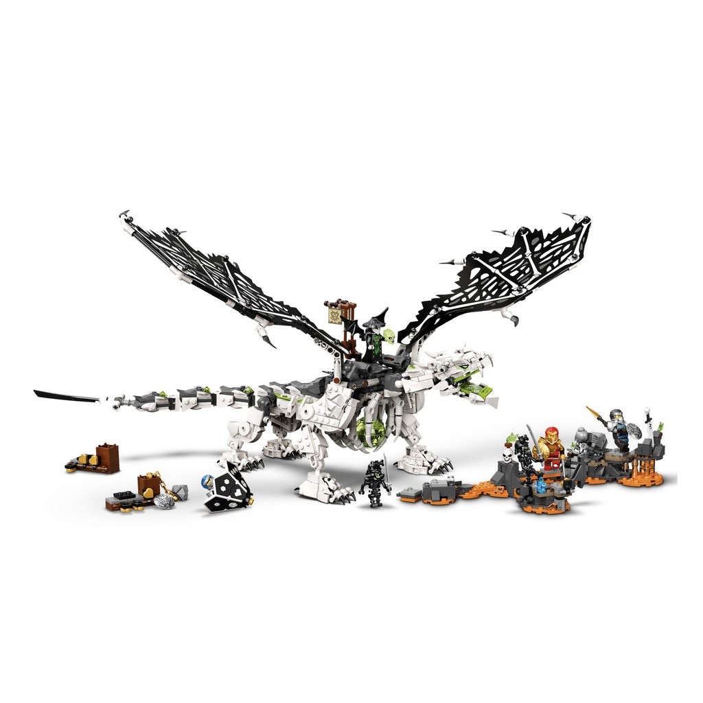 Lego HaHa - Lego Ninjago - Rồng Thần Của Phù Thủy Đầu Lâu - 71721