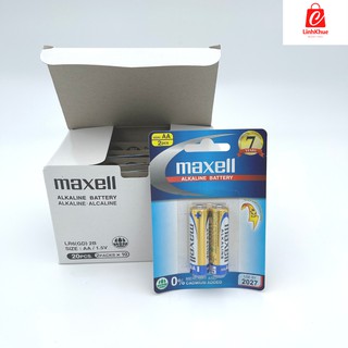 Pin Maxcel AA + Một vỉ 2 viên + Cam kết hàng chính hãng + SP000026 + Pin Đồng Hồ + Pin Khô