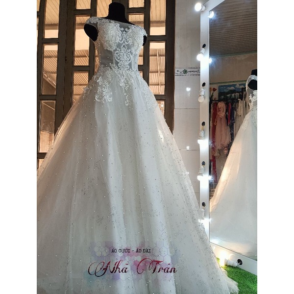 thanh lý áo cưới công chúa xoè bồng