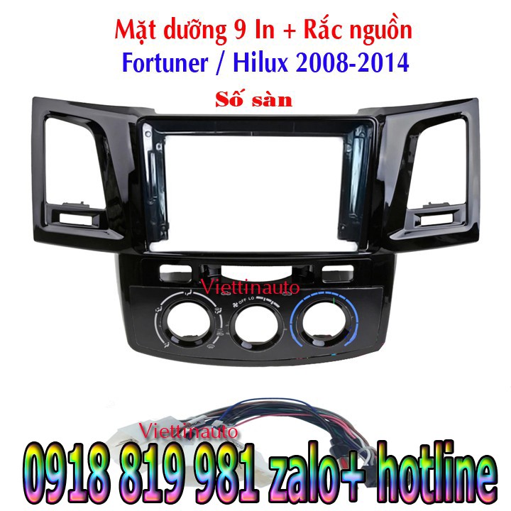 MẶT DƯỠNG FORTUNER 2008-2014 SỐ SÀN