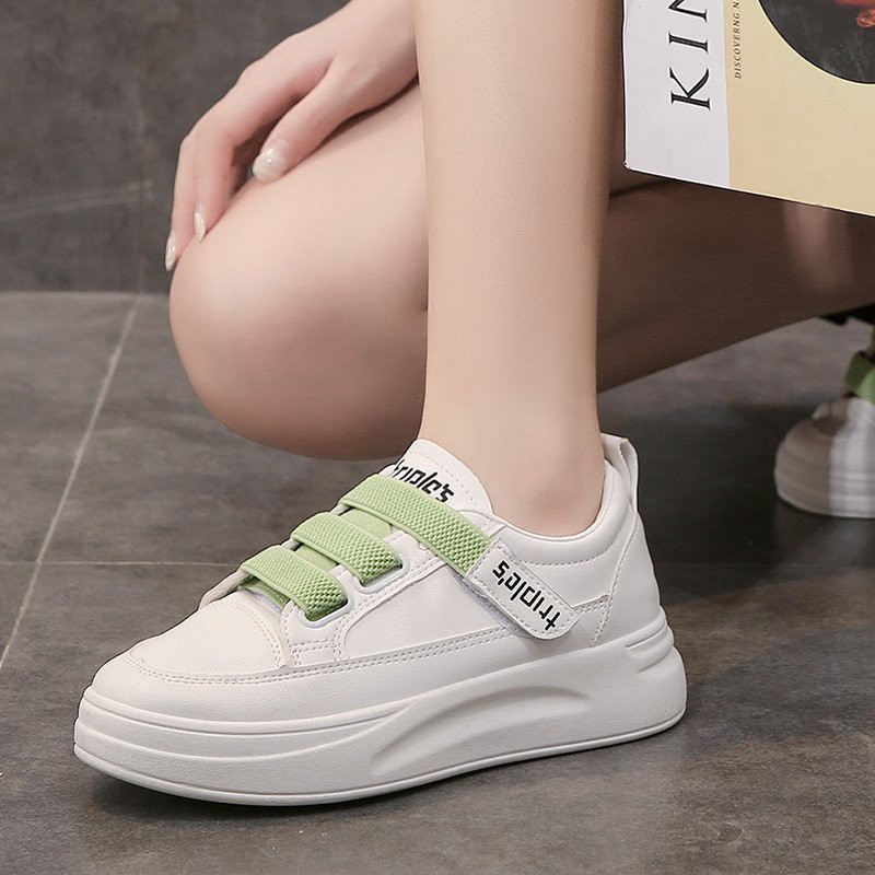 [INS Hàng Hot] Giày thể thao nữ động trẻ trung Sneakers, giày thể thao phong cách Hàn Quốc màu trắng(1820)