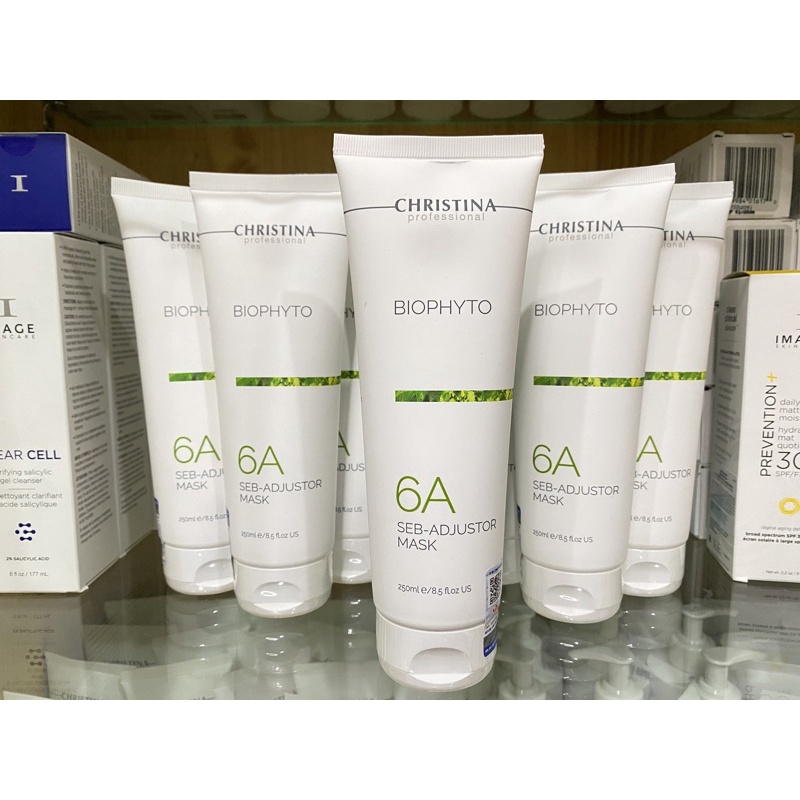 Mask 6A Christina Biophyto sạch sâu thu nhỏ lỗ chân lông, làm sạch bã nhờn và ngăn ngừa mụn