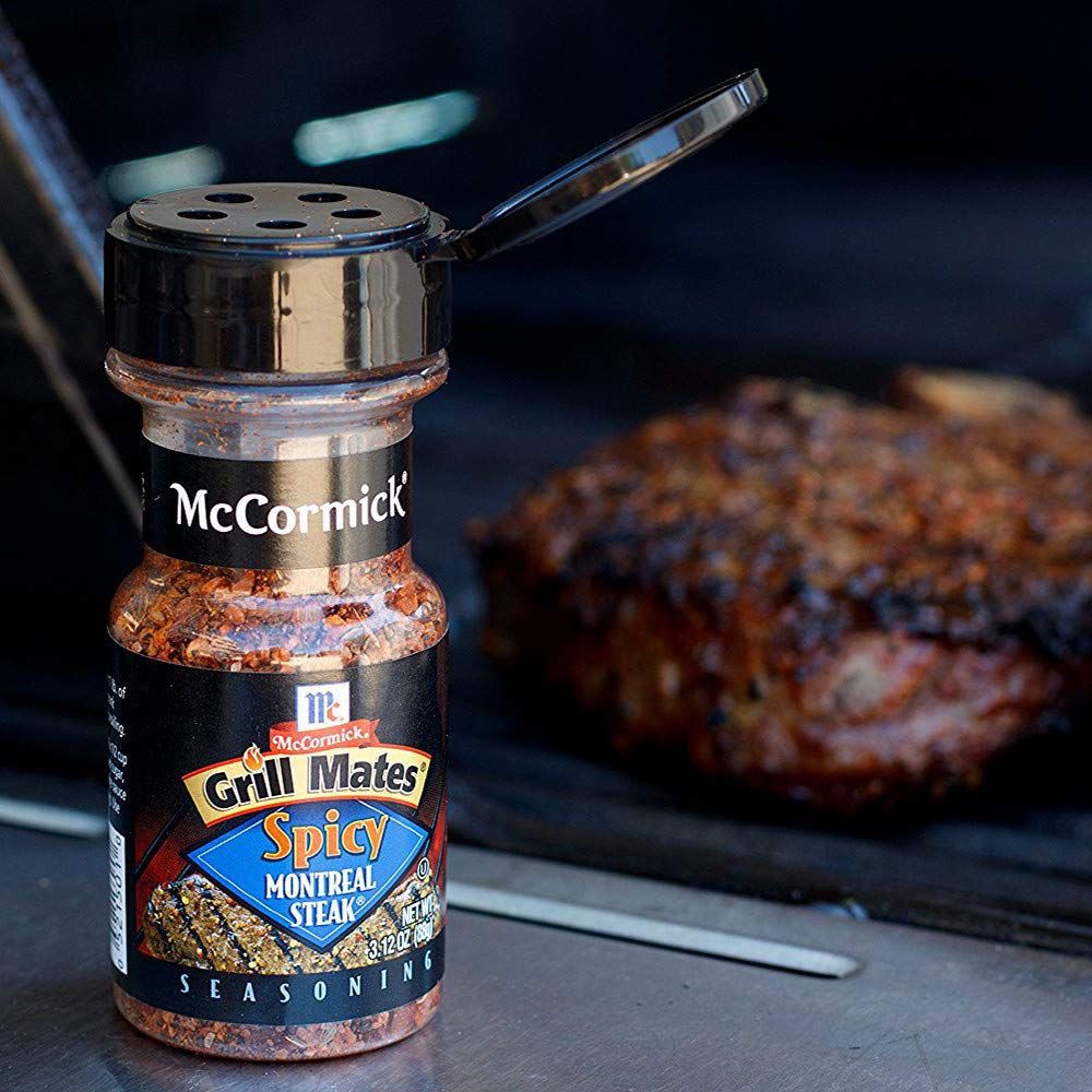 GIA VỊ ĂN KIÊNG VỊ THỊT BÒ CAY McCormick Grill Mates SPICY Montreal Steak Seasoning 88g (3.12oz)