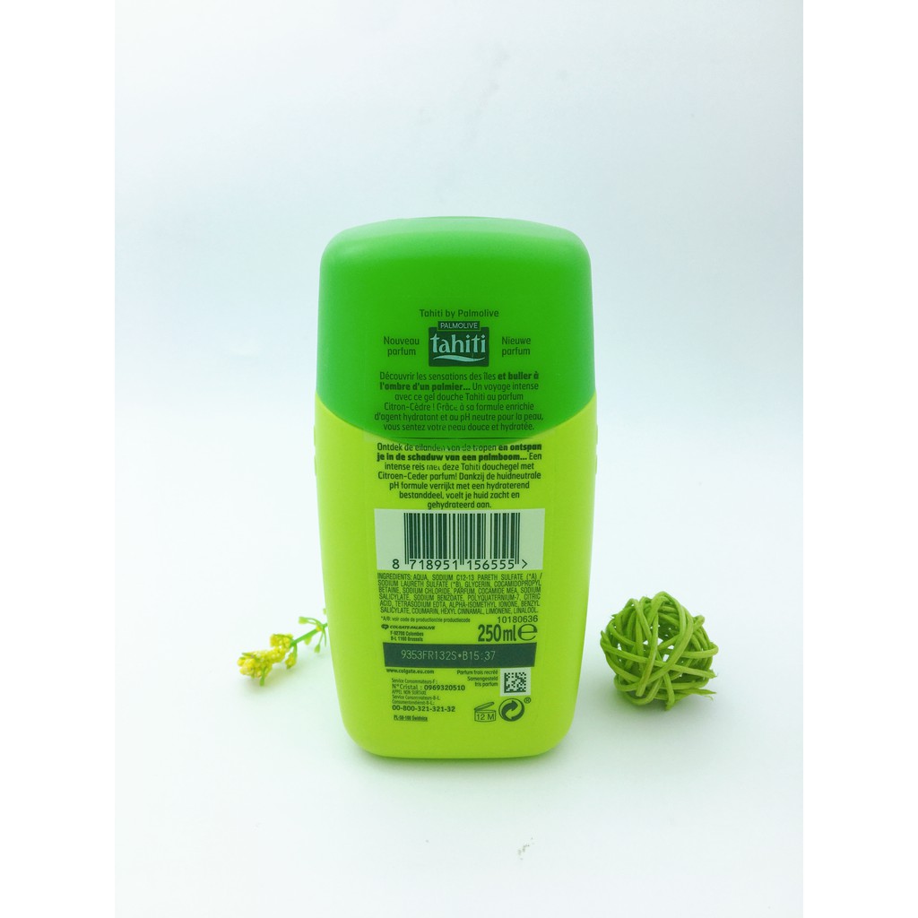 [Cực Thơm] Sữa Tắm Tahiti Pháp Chai 250ml | BigBuy360 - bigbuy360.vn