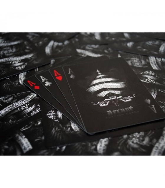 Bộ bài tây Black Arcane Playing Cards