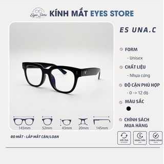 Gọng Kính Cận Nam Nữ EYESSTORE UNAC - Nhựa Cứng
