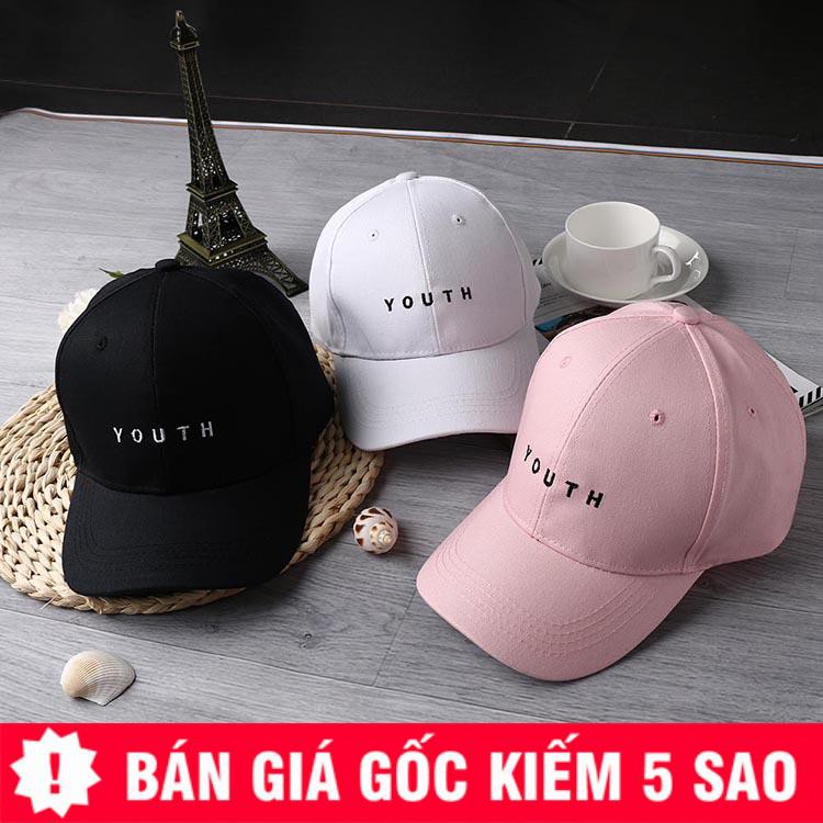 FREESHIP 99K TOÀN QUỐC_Nón Kết Lưỡi Trai YOUTH Thời Trang Hàn Quốc