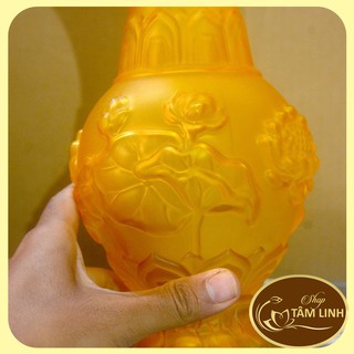 Bình Hoa Thờ Cúng Lưu Ly Vàng - Nhiều Sise