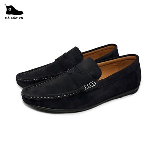 GIÀY LƯỜI NAM DA BÒ - DA LỘN CAO CẤP
