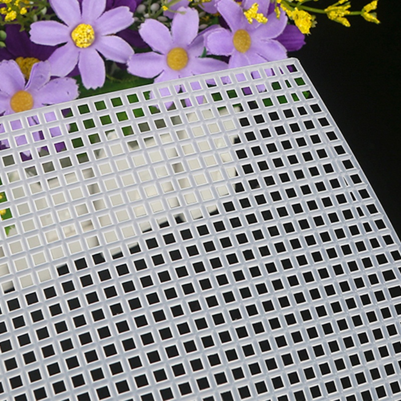 Tấm Lưới Bằng Nhựa Và Vải Canvas Dùng Làm Túi Xách Handmade DIY